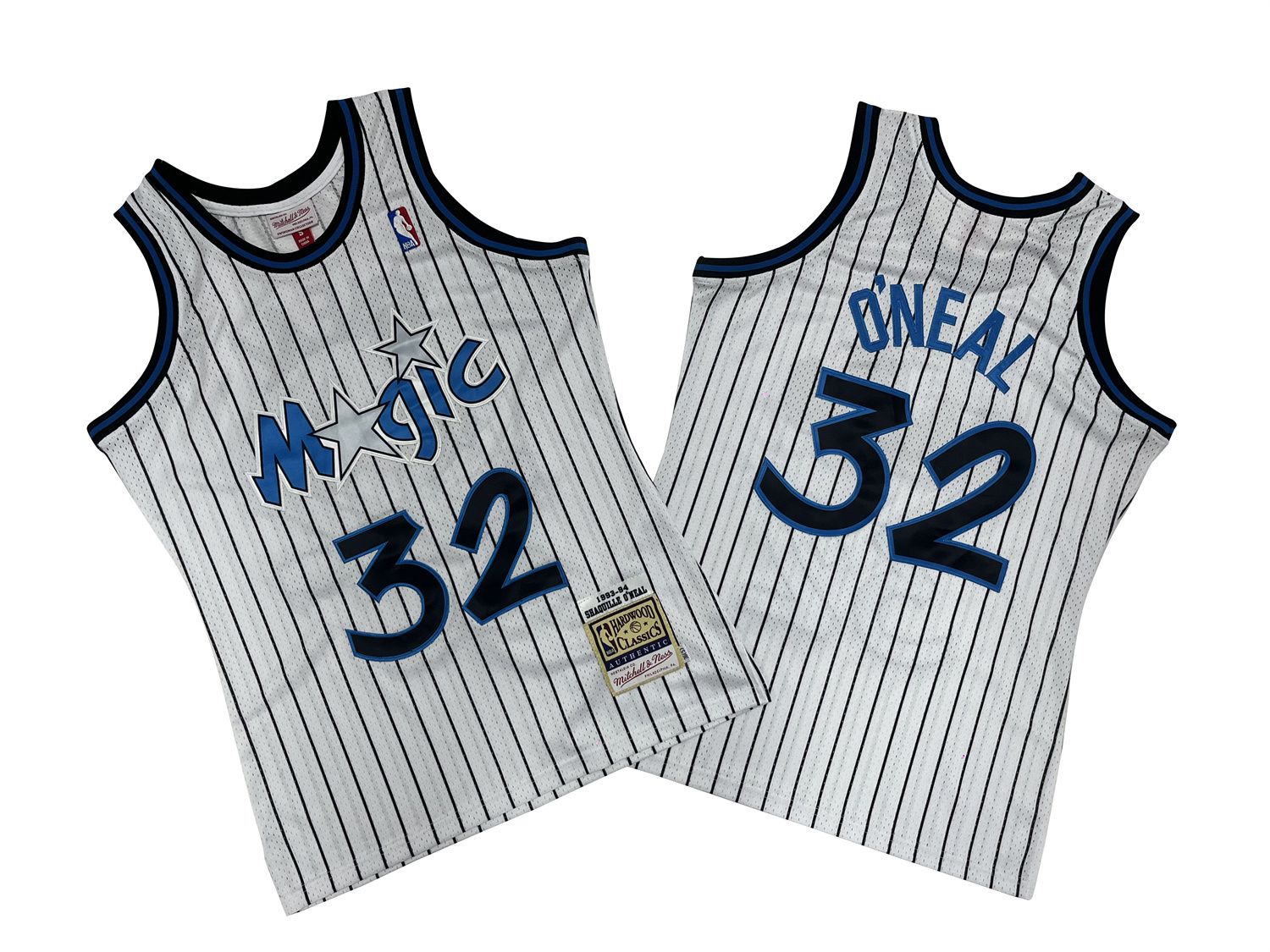 Men Orlando Magic #32 Oneal White Throwback NBA Jersey->cleveland cavaliers->NBA Jersey